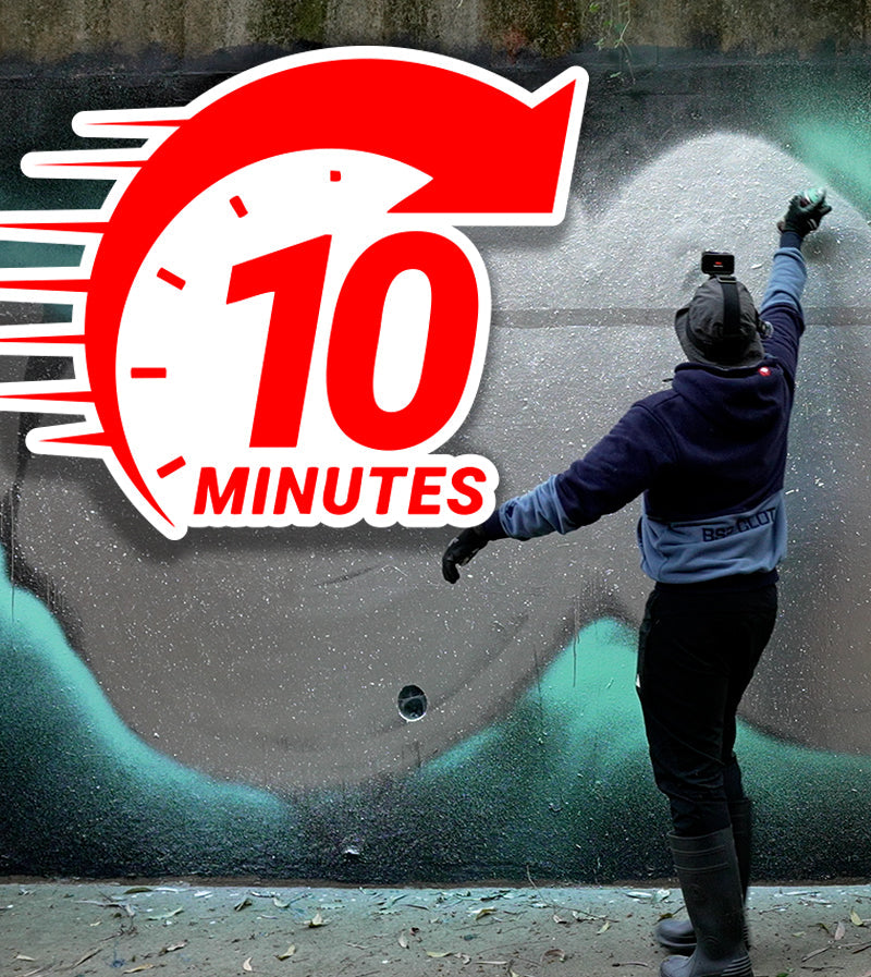 VIDEO - 10 Minute Chrome Graffiti Challenge
