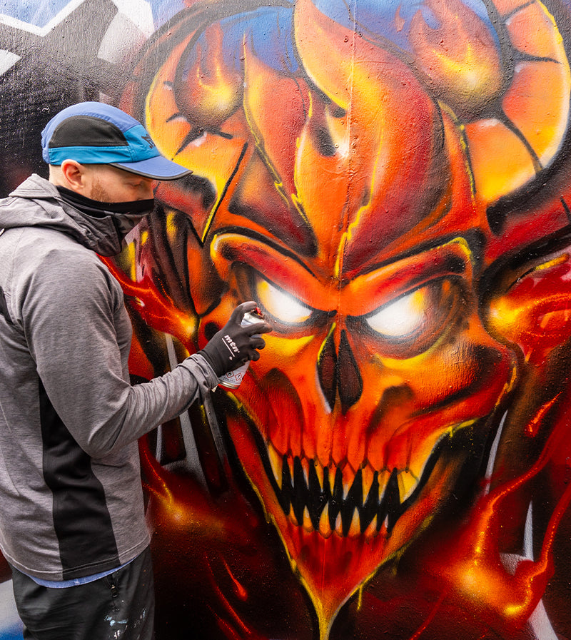 Trying to Paint Something Evil