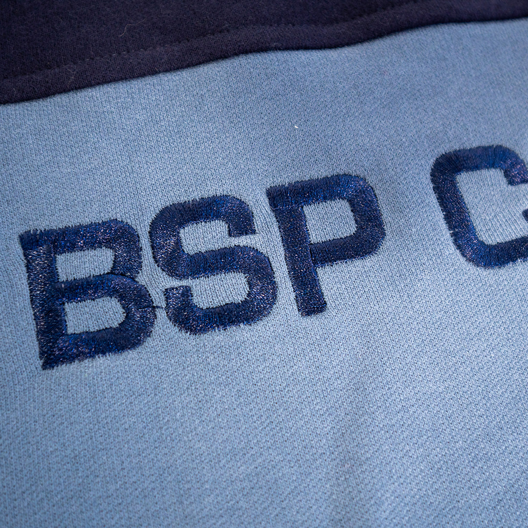 DUAL POCKET HOODIE - BLUE