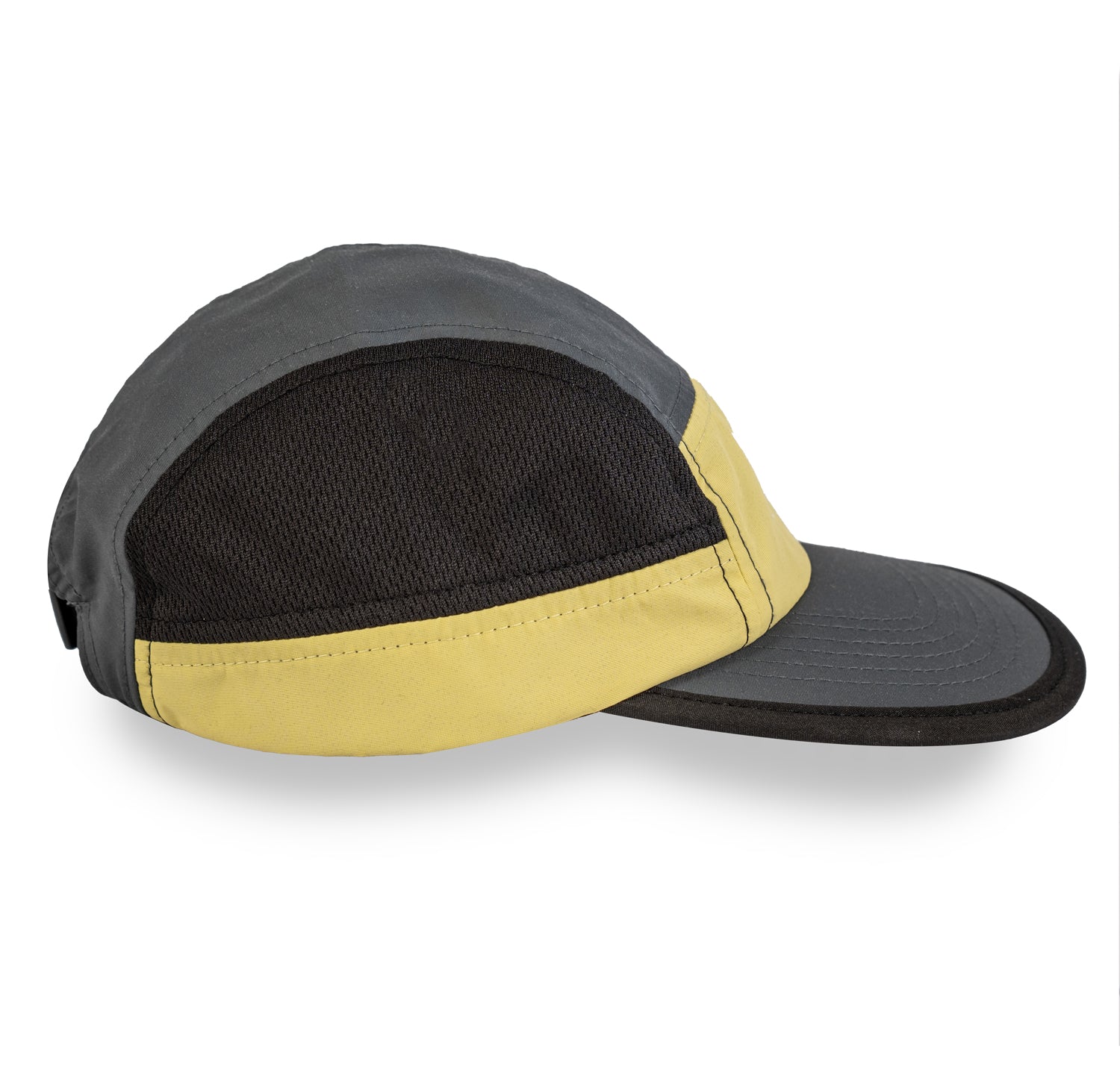 Drifter Cap - Grey/Yellow