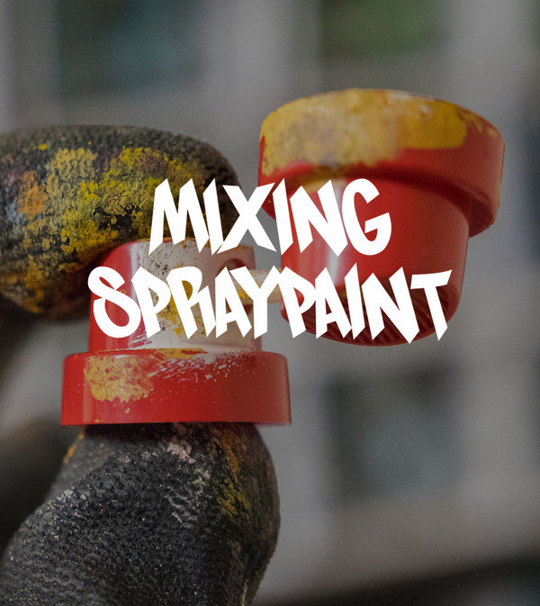 VIDEO - HOW TO MIX SPRAY PAINT - BSP CLOTHING