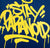 STAY PARANOID TEE - BLUE