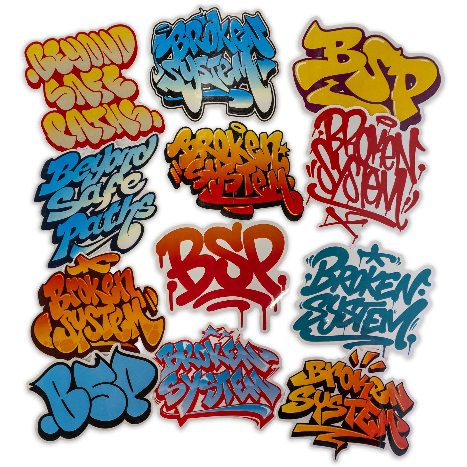 BSP Mixed Sticker Pack
