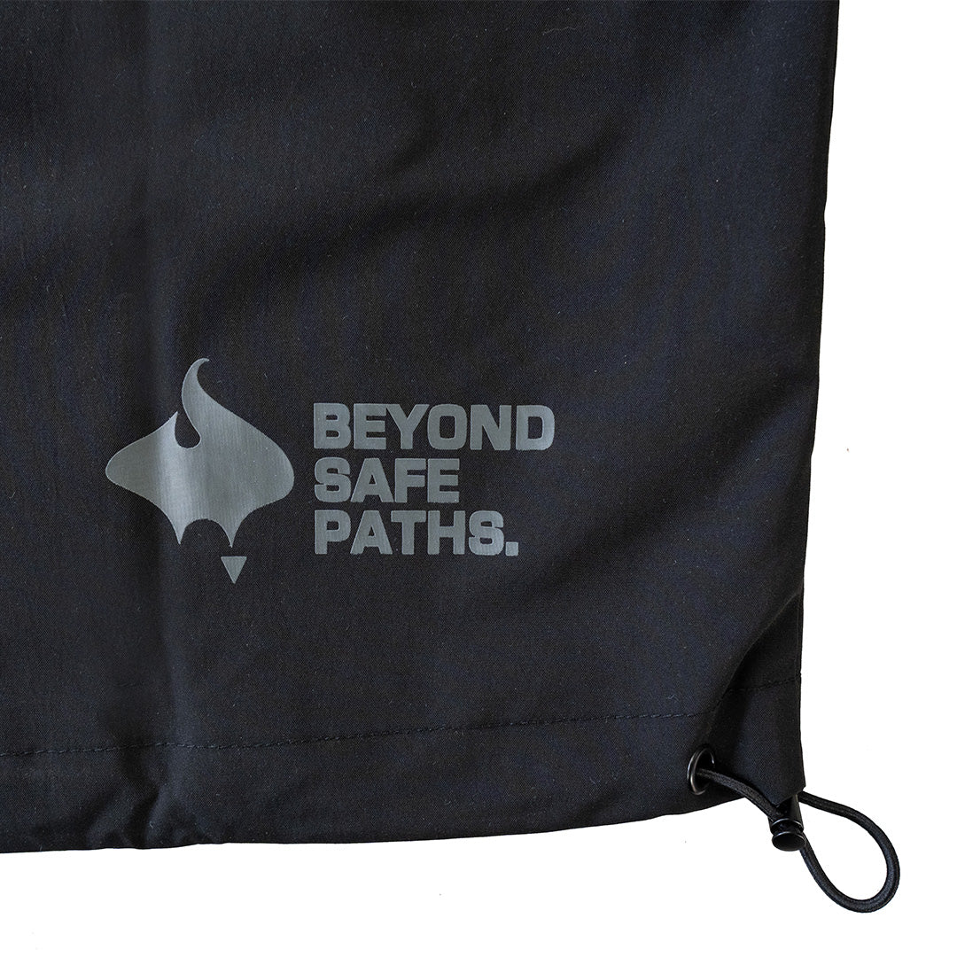 MASKUP RAIN JACKET - BLACK