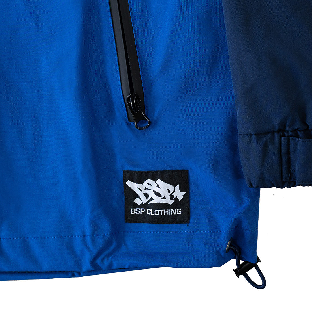 MASKUP RAIN JACKET - BLUE