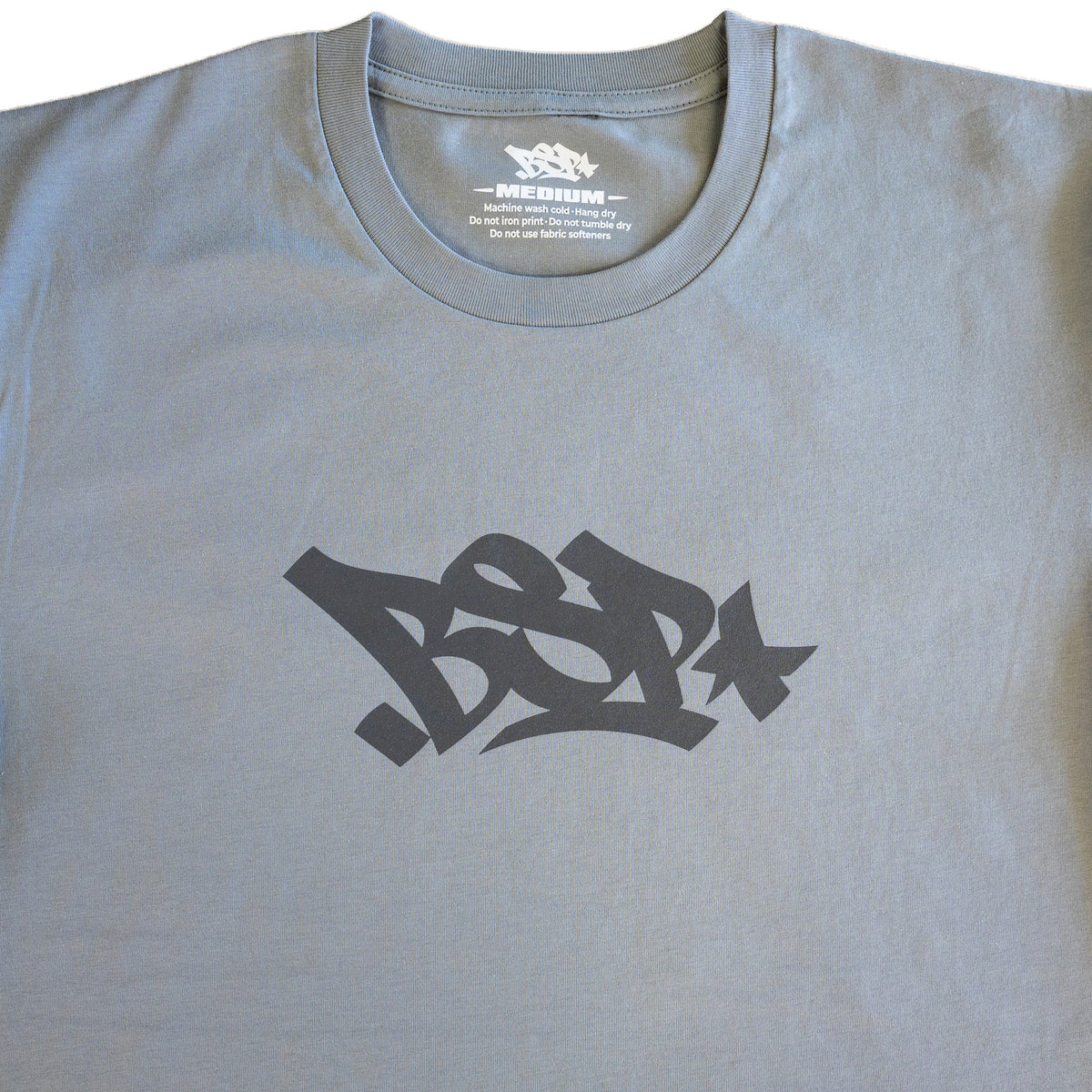 Broken System Productions Tee - Smoke Grey