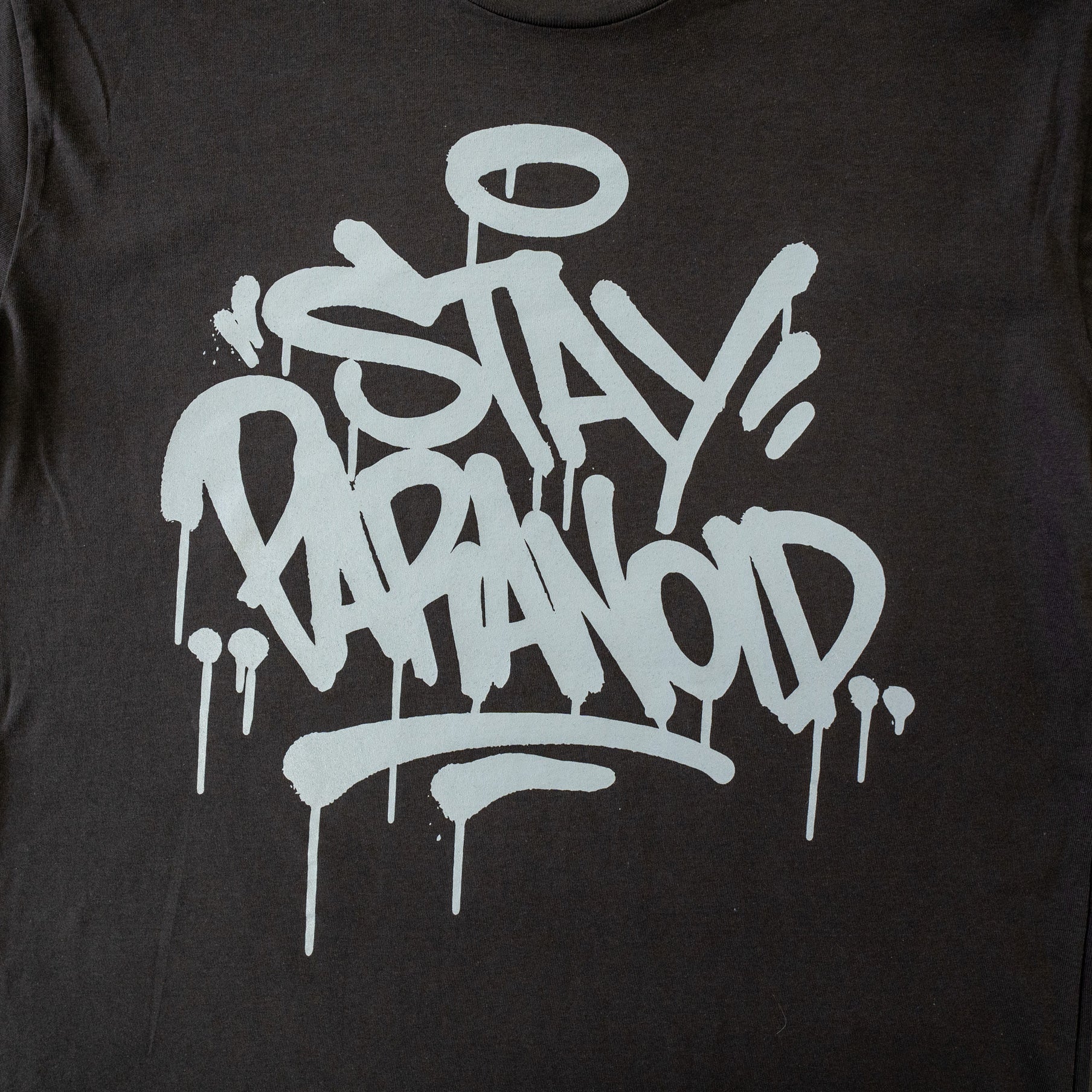 Stay Paranoid Tee - Coal