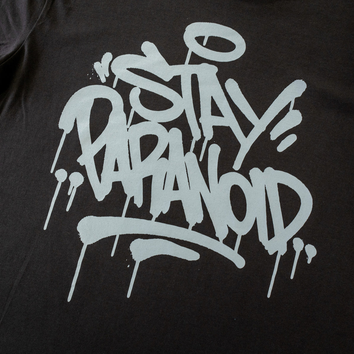 Stay Paranoid Tee - Coal