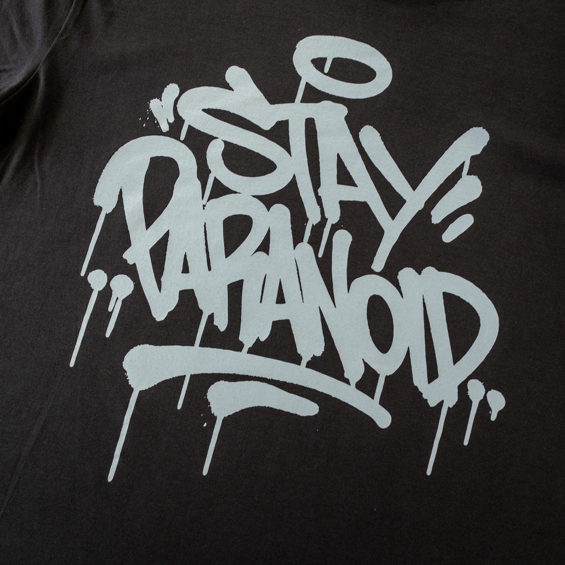 Stay Paranoid Tee - Coal