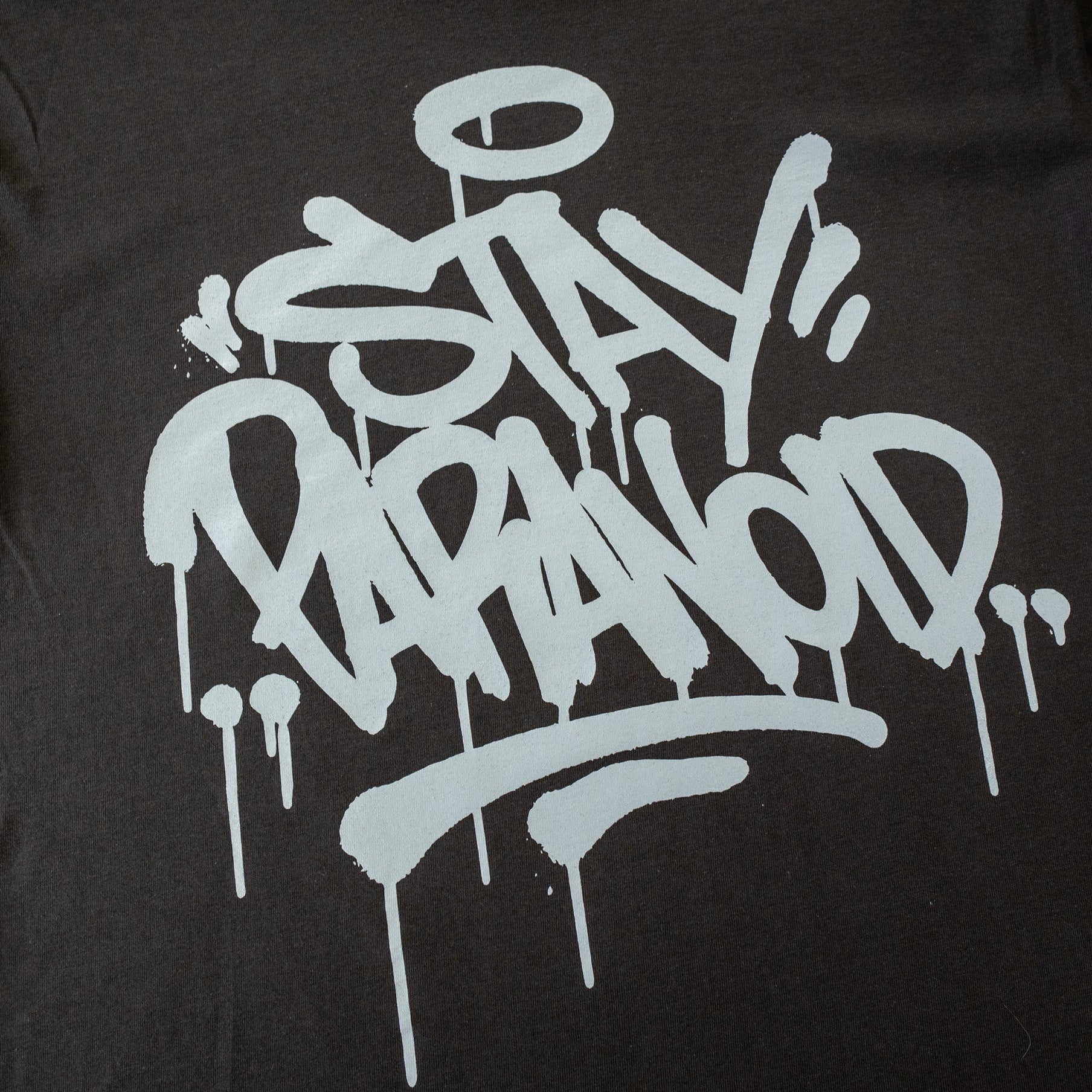 Stay Paranoid Tee - Coal