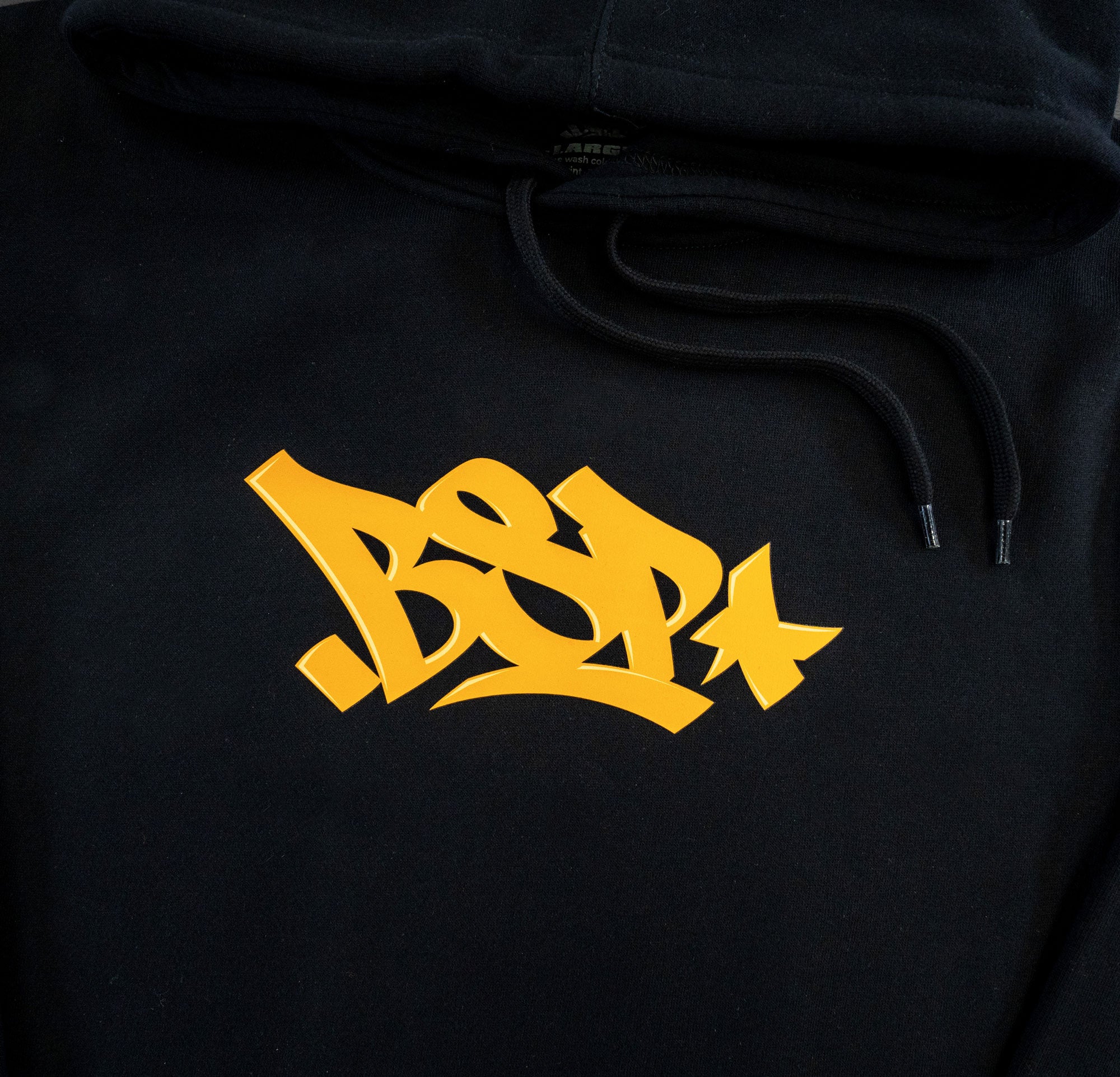 GHETTO EXPRESS HOODIE - BLACK