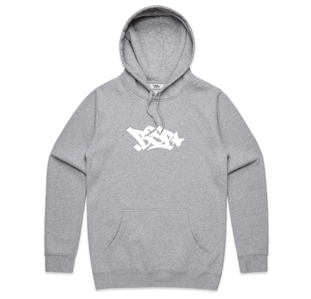 MONOCHROME HOODIE - GREY MARLE