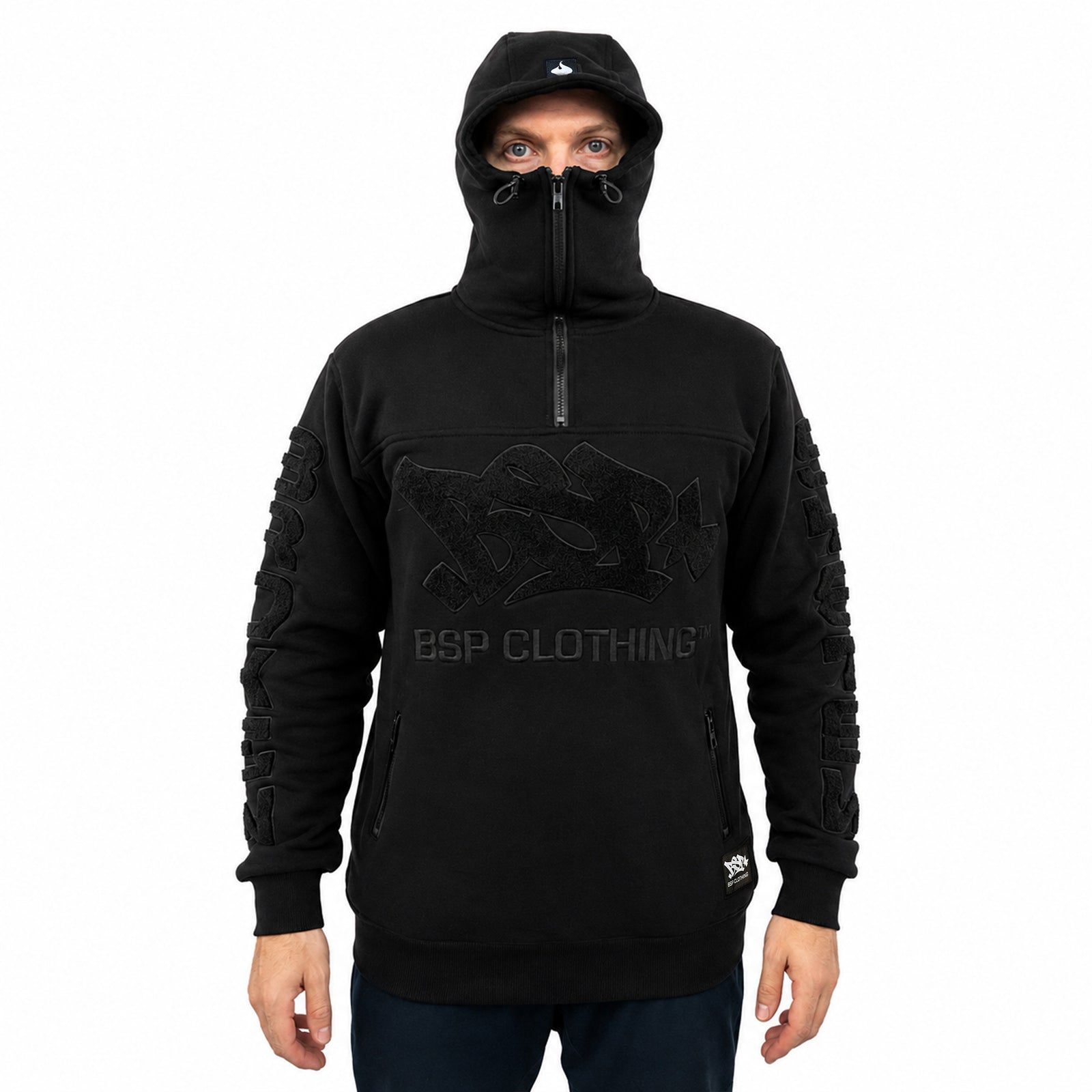 MASKUP HOOD - BLACK