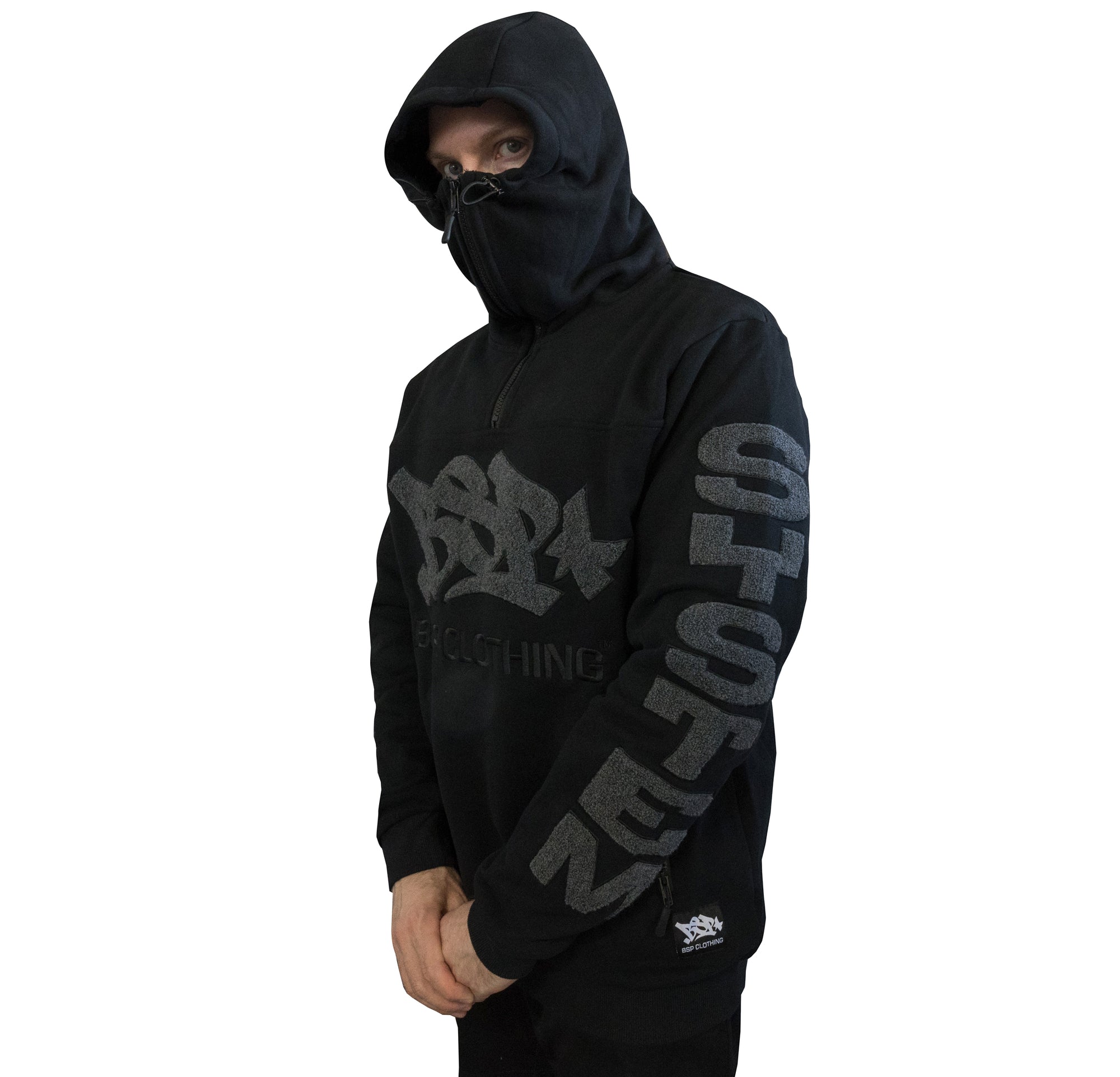 MASKUP HOOD - BLACK