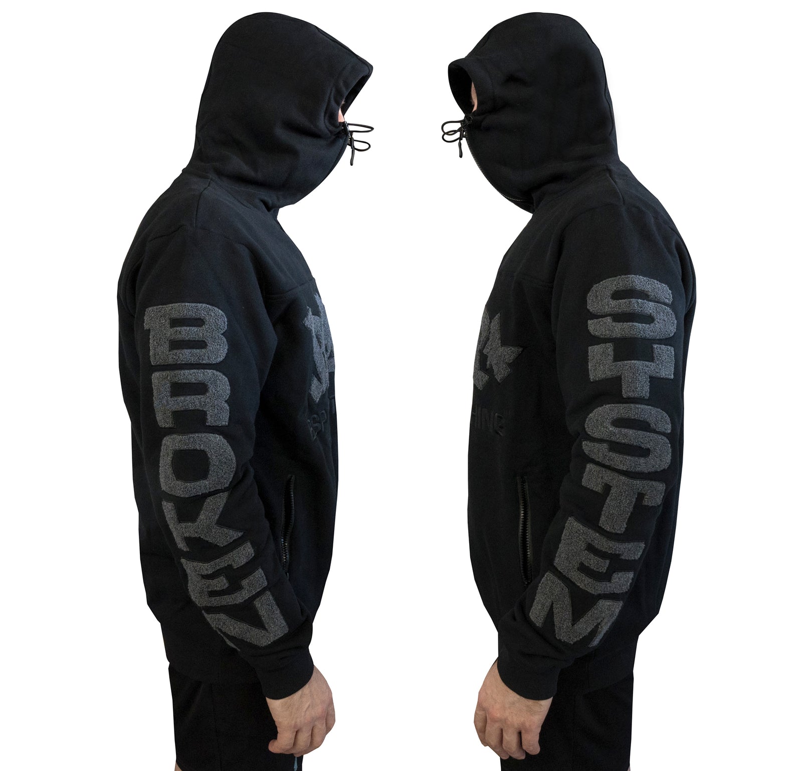 MASKUP HOOD - BLACK