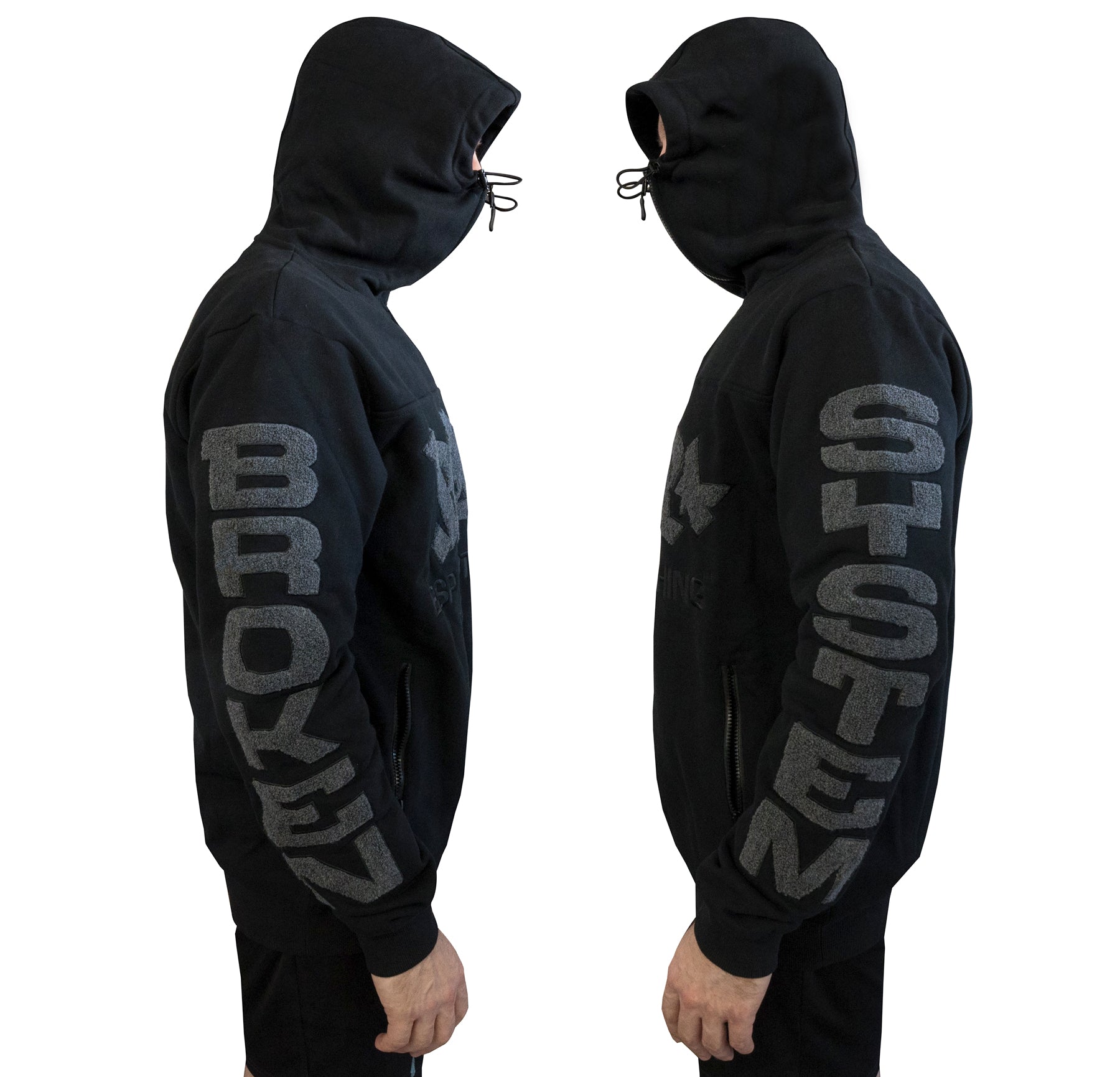 MASKUP HOOD - BLACK