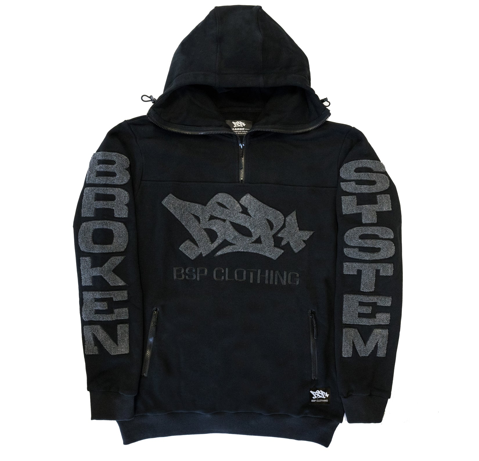 MASKUP HOOD - BLACK