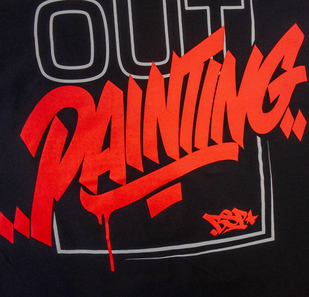 Sorry I'm Late Tee - Black