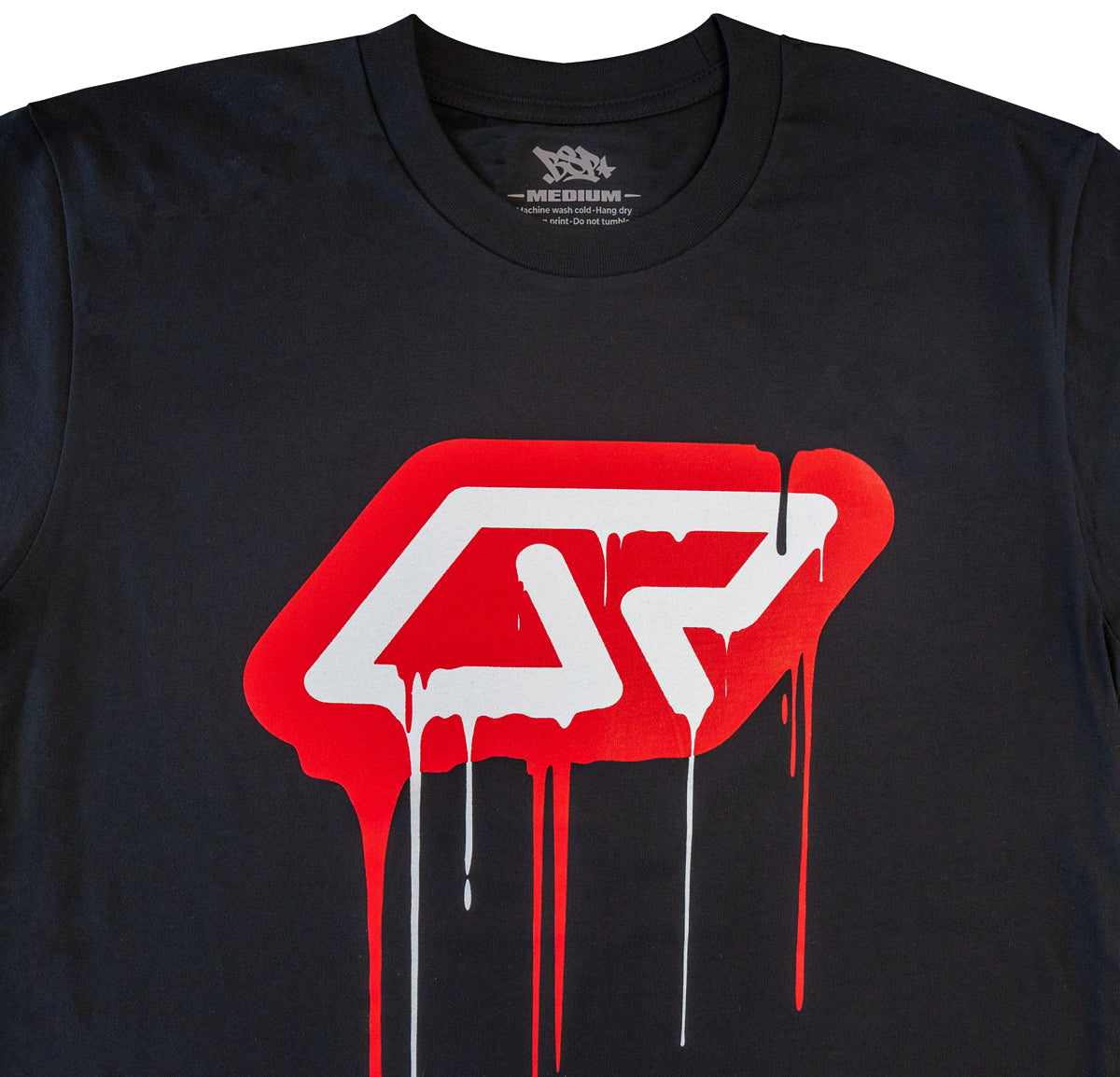 QR Drip Tee - Black