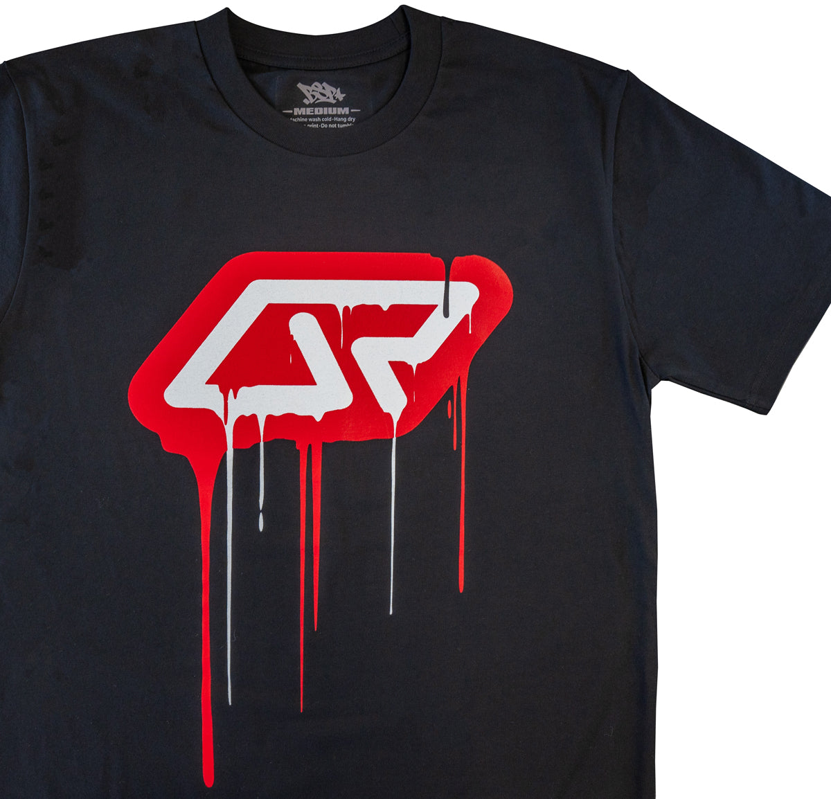 QR Drip Tee - Black