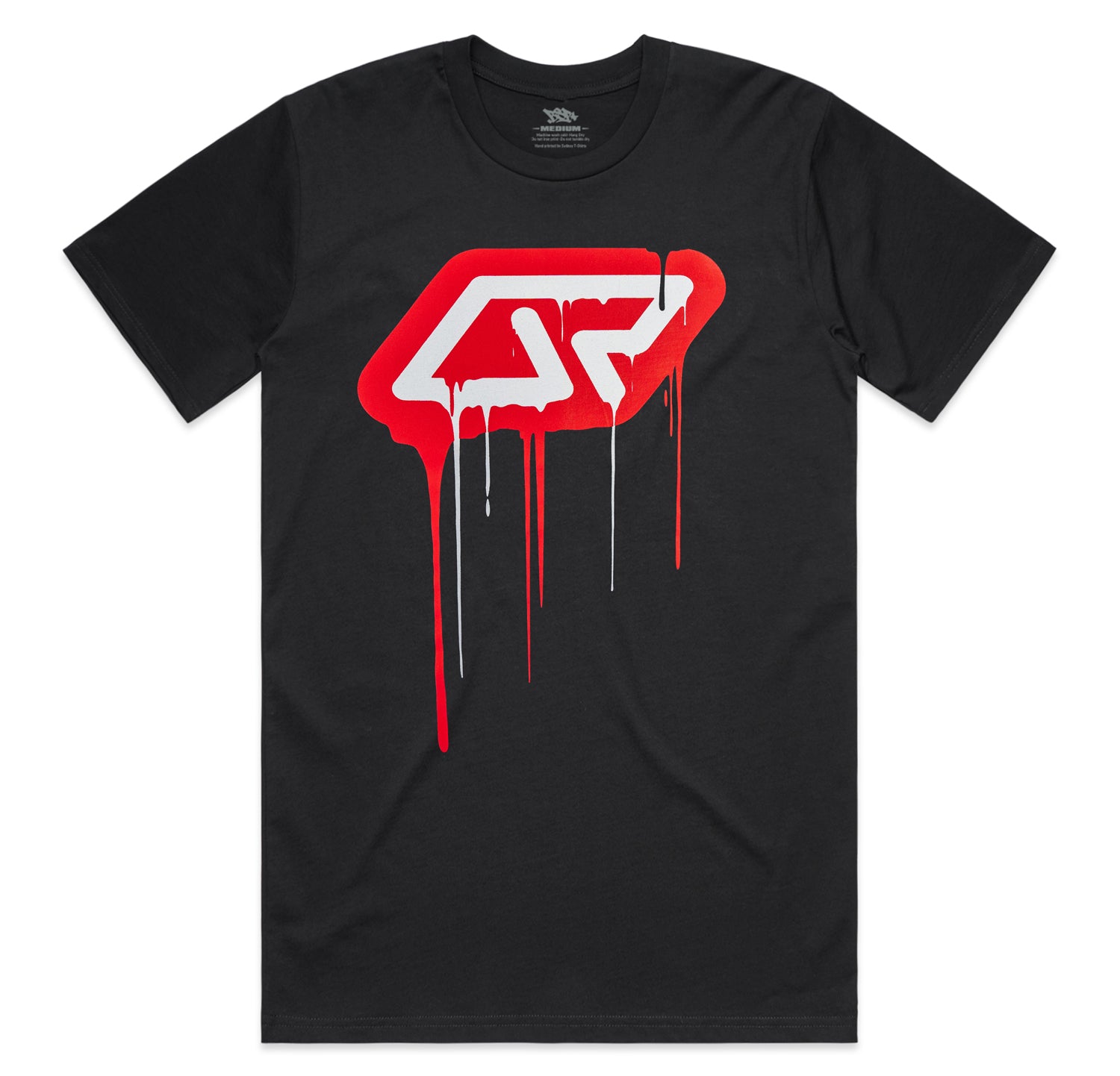 QR Drip Tee - Black