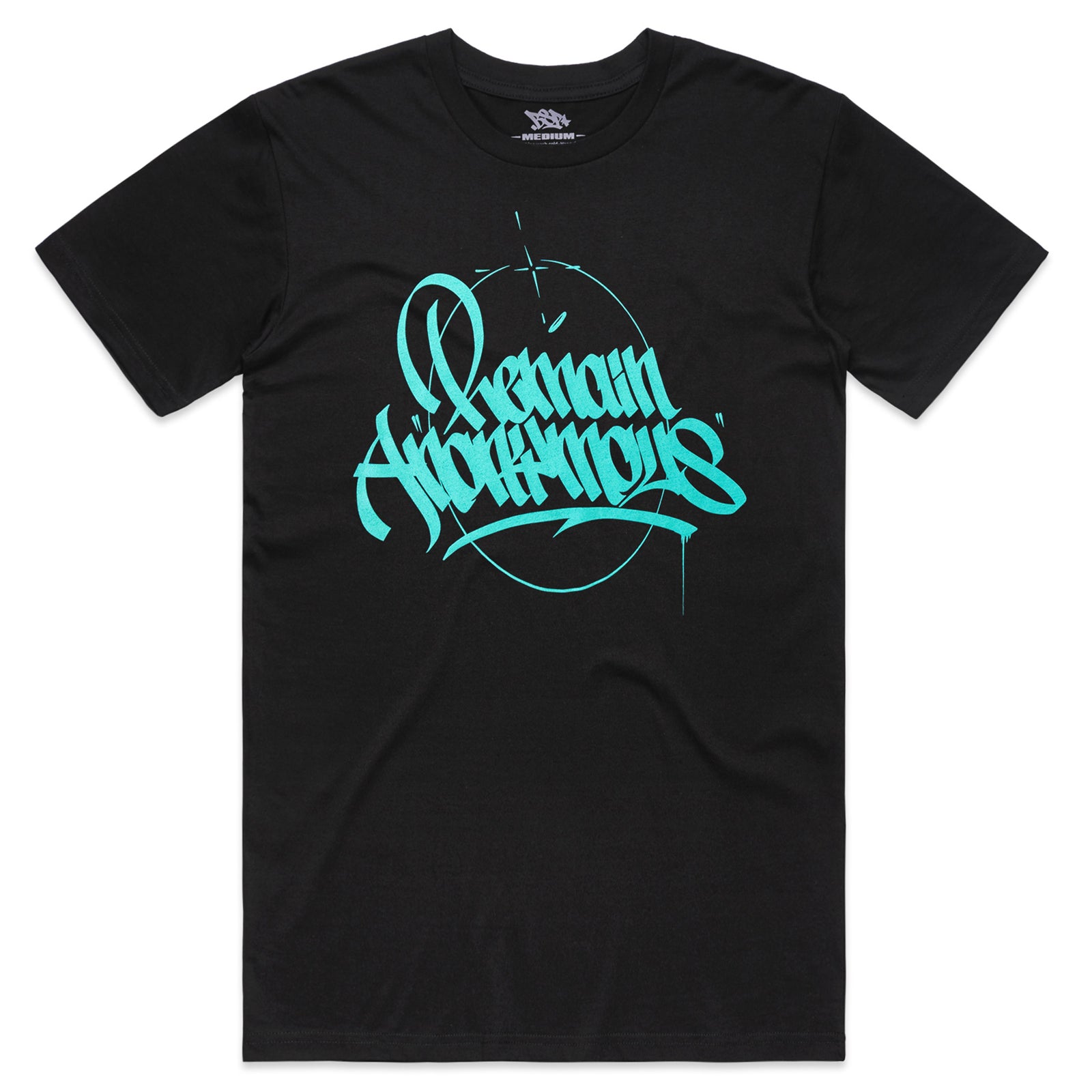 Remain Anonymous Tee - Black