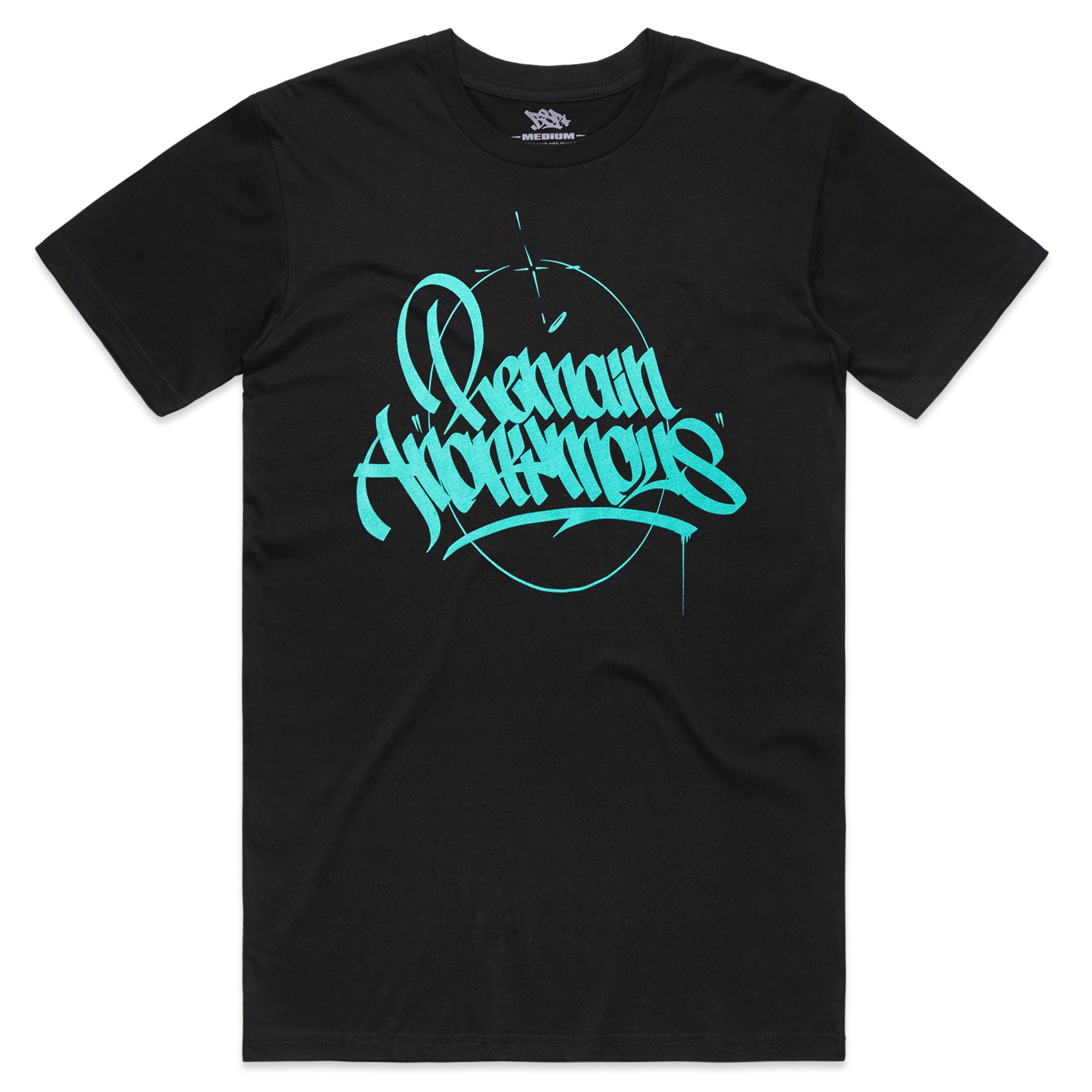 Remain Anonymous Tee - Black