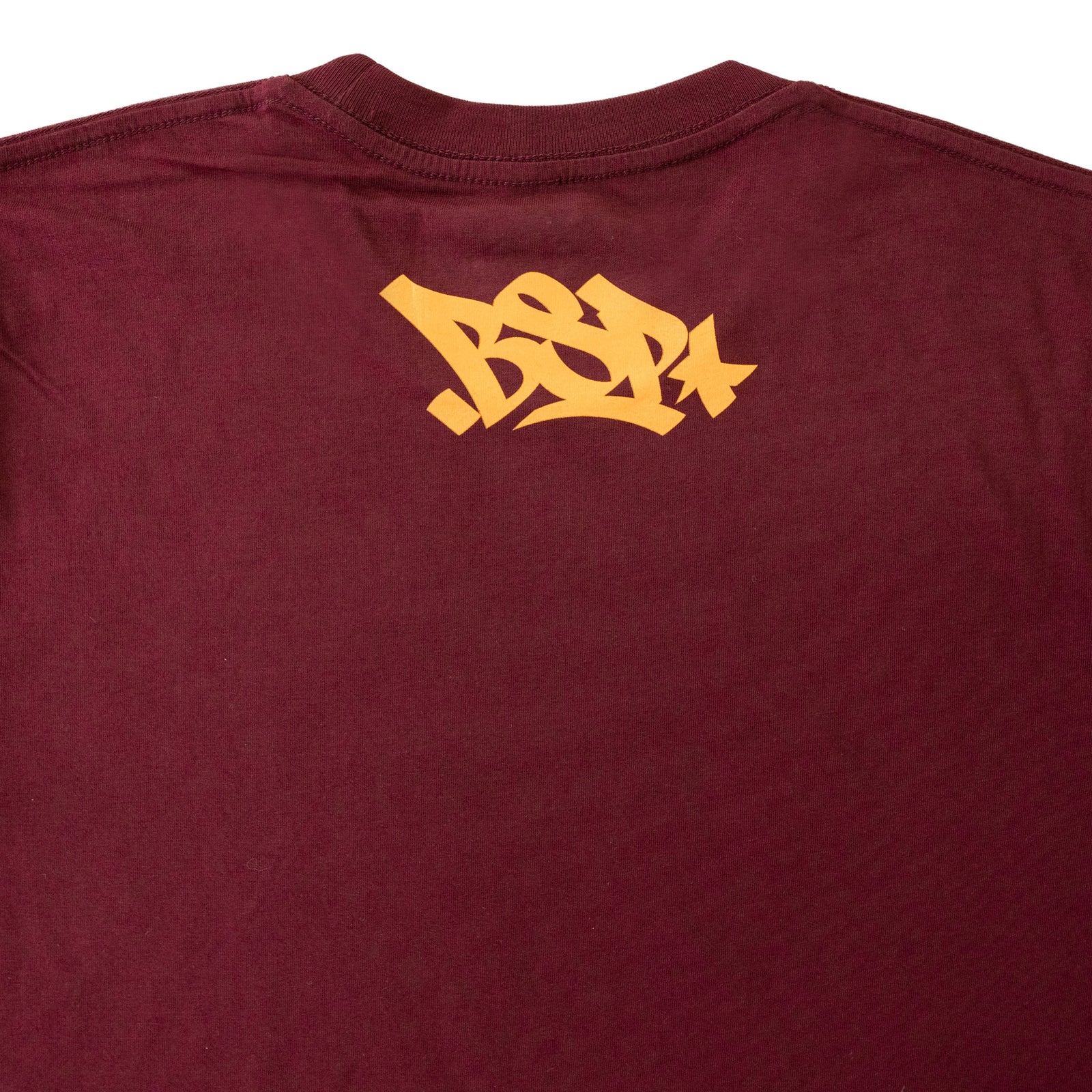Broken System Tee - Burgundy