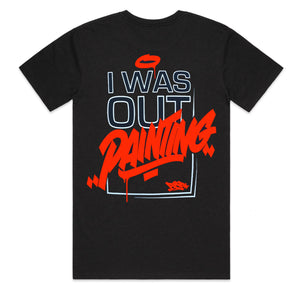 Sorry I'm Late Tee - Black