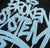 BROKEN SYSTEM SPRAY TEE - BLACK