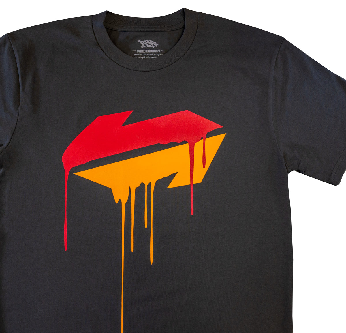 State Rail Drip Tee - Charcoal