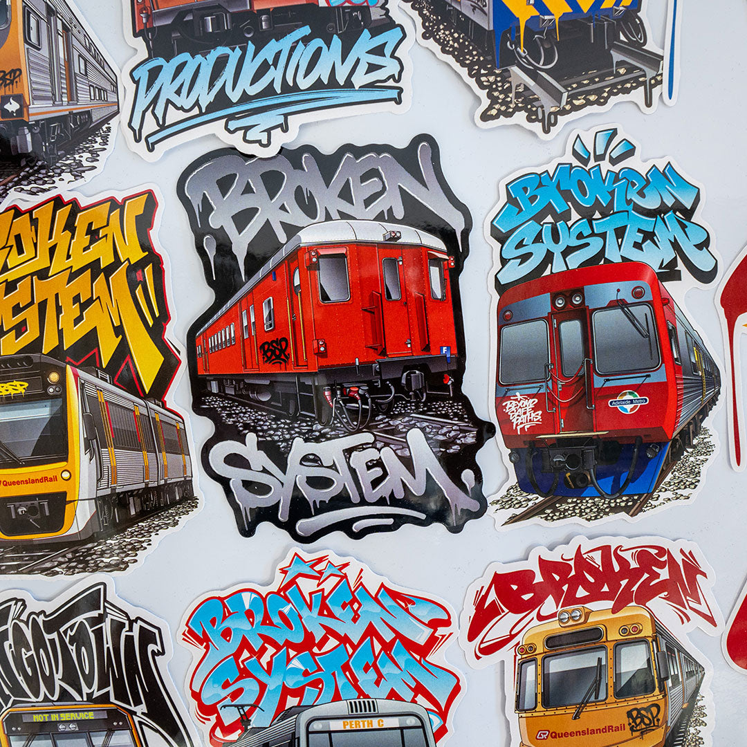 Sticker Pack - Transit Series