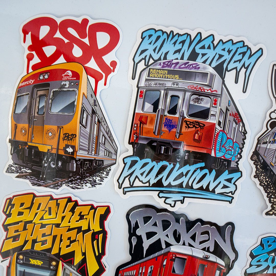 Sticker Pack - Transit Series