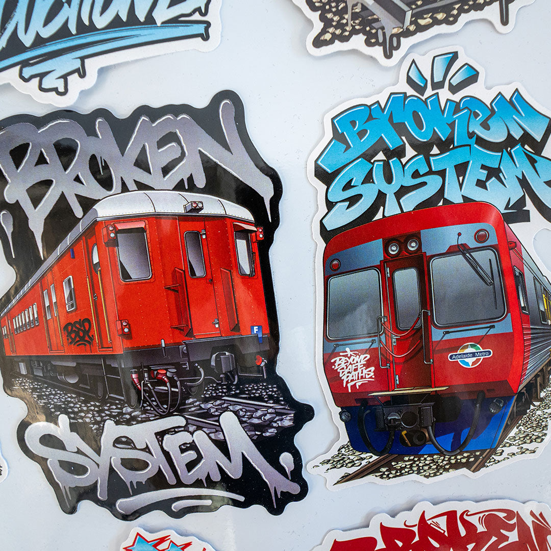 Sticker Pack - Transit Series