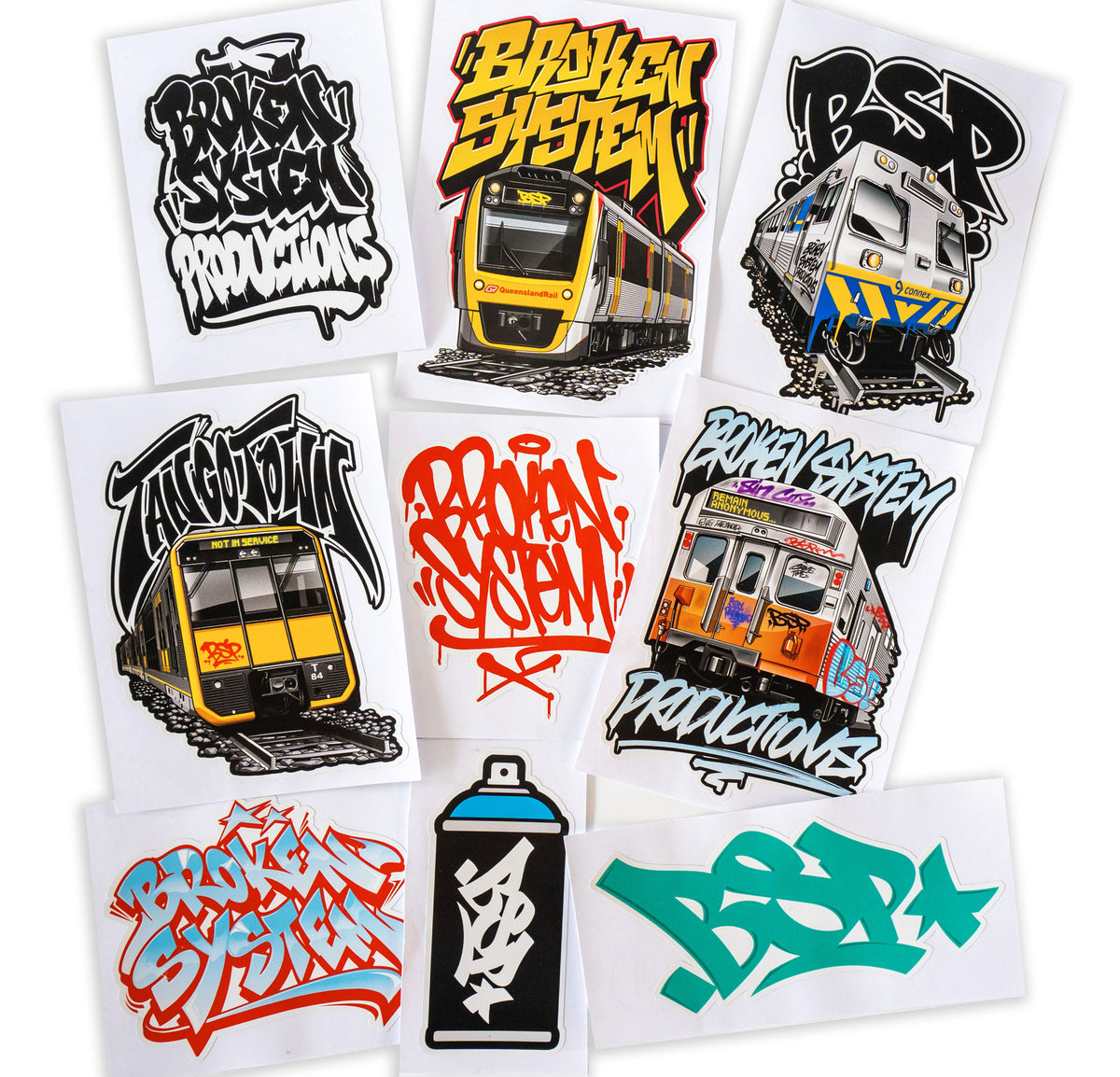 BSP Mixed Sticker Pack