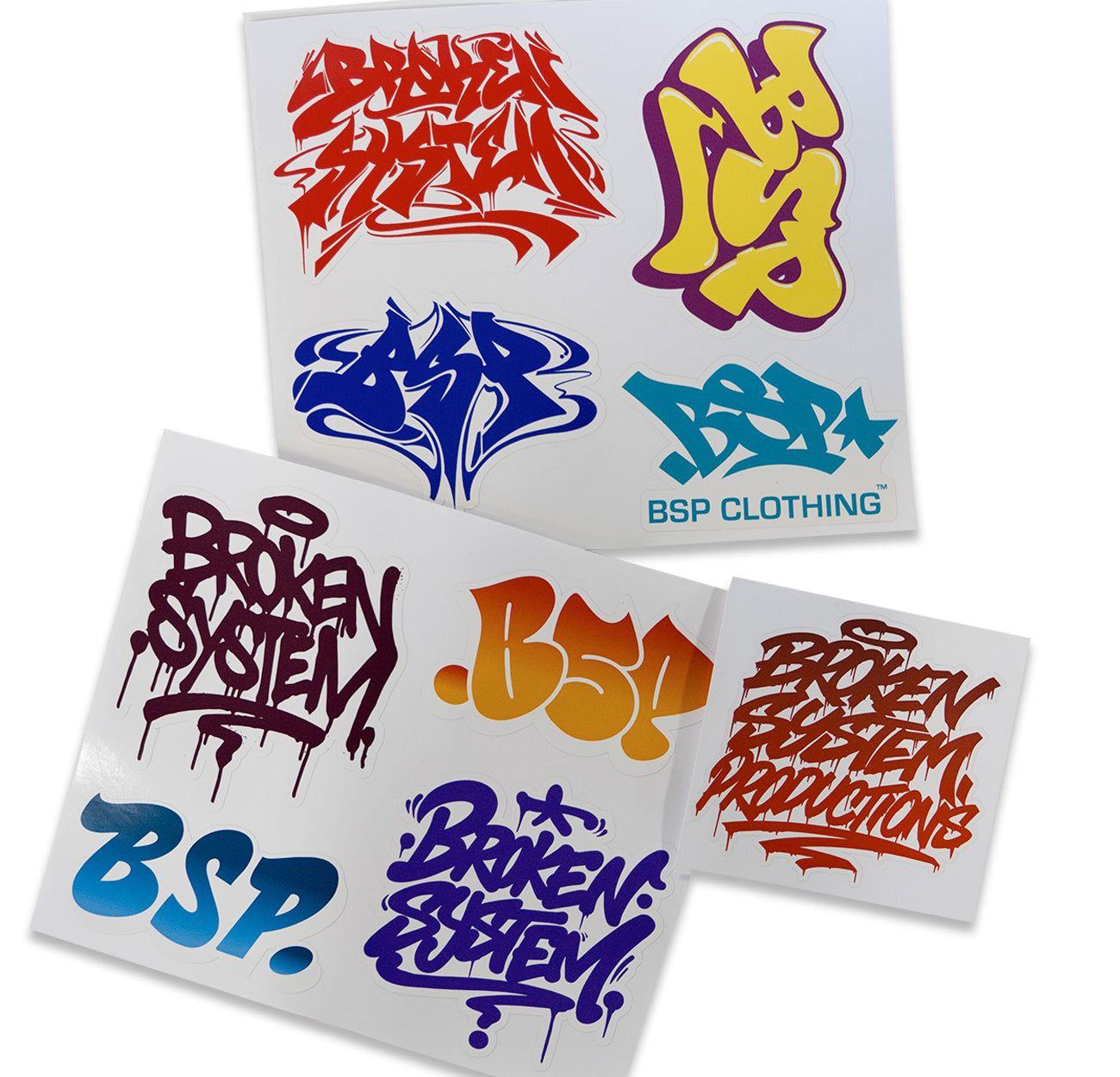 BSP Mixed 9 Sticker Pack