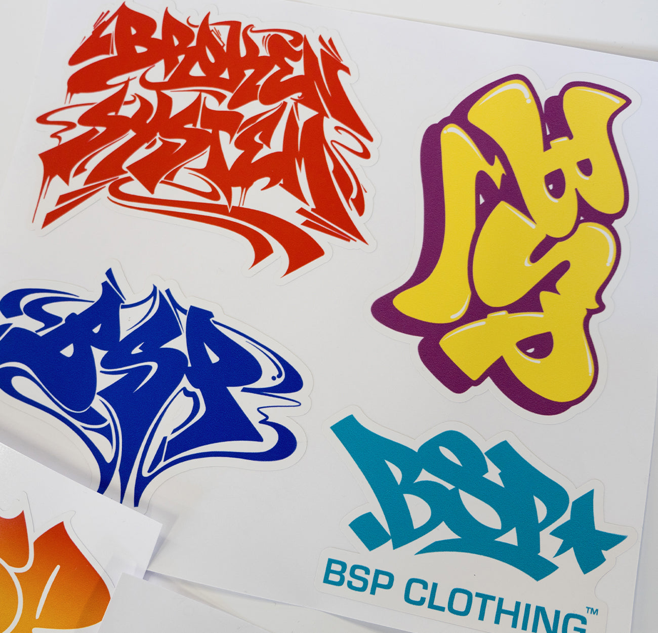 BSP Mixed 9 Sticker Pack