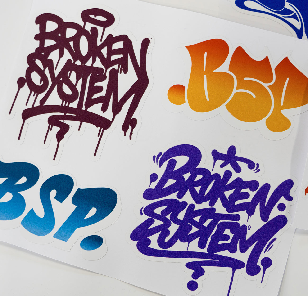 BSP Mixed 9 Sticker Pack