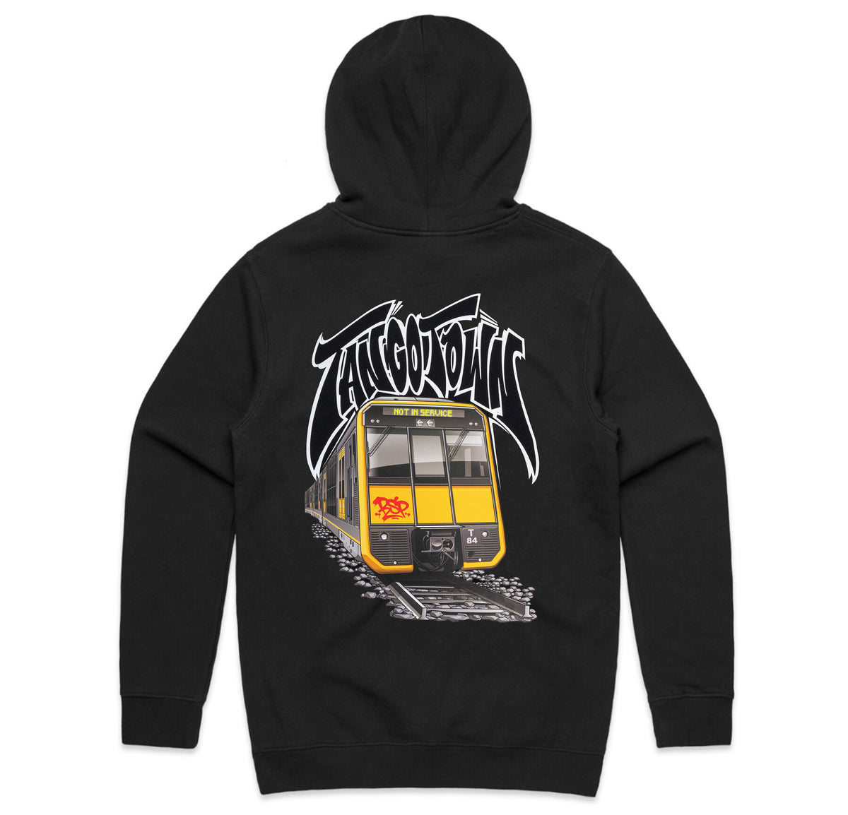 TANGO TOWN HOODIE - BLACK