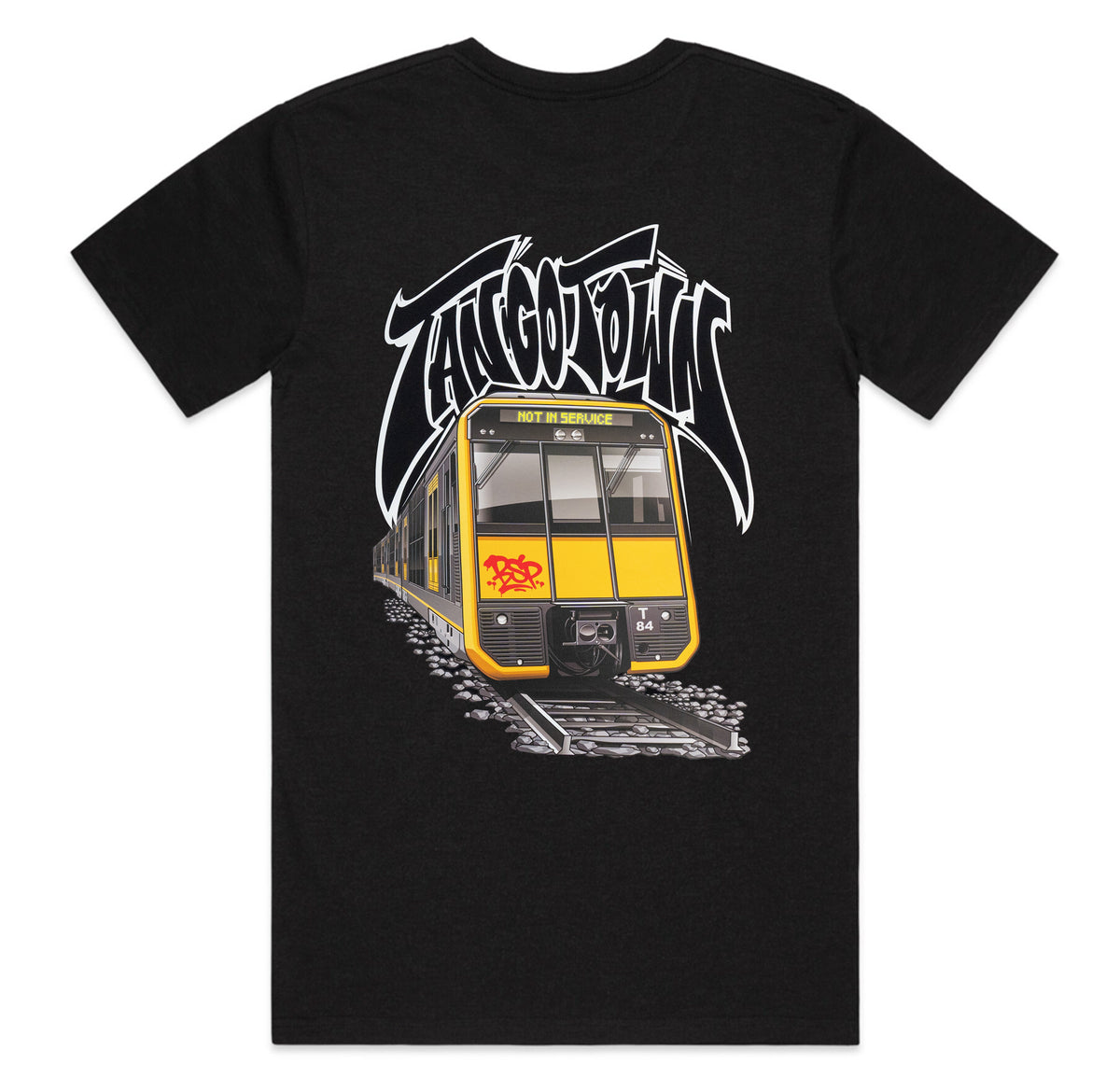 TANGO TOWN TEE - BLACK