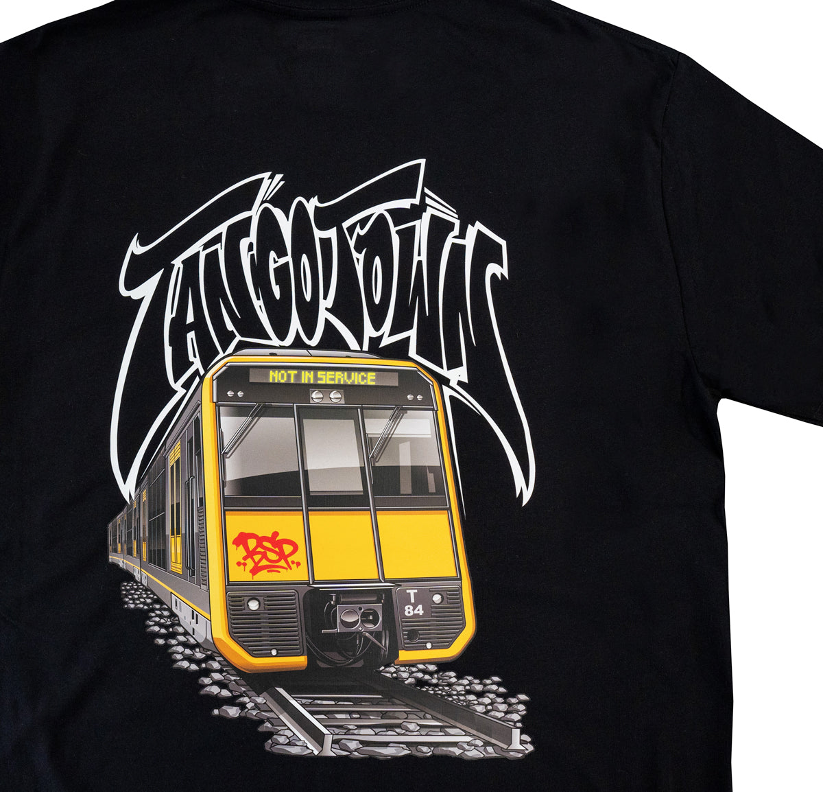 TANGO TOWN TEE - BLACK