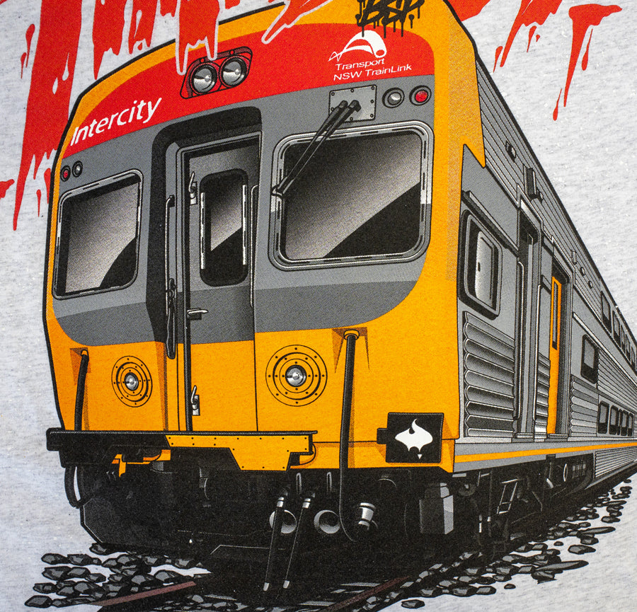 Times Up Tee - White Marle