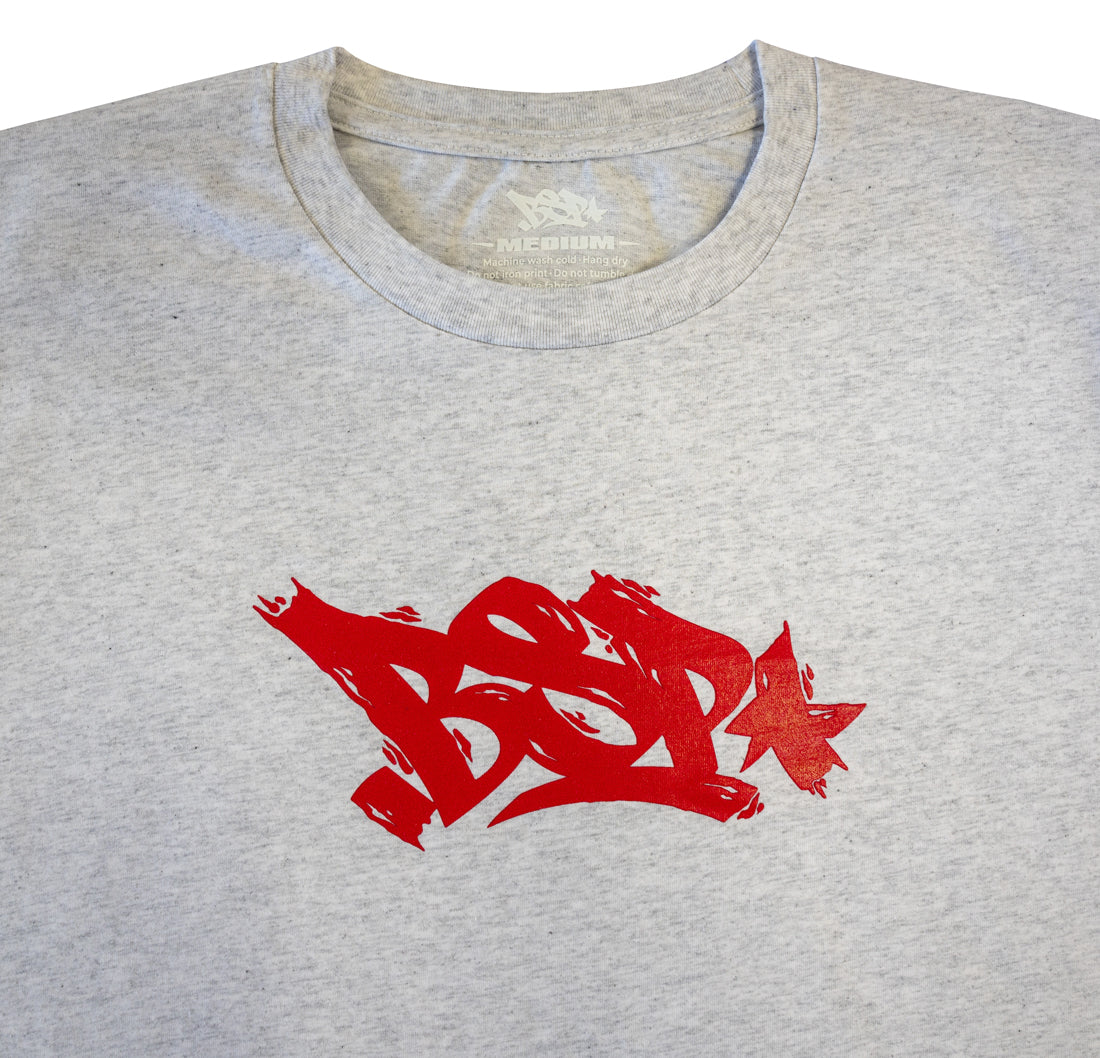 Times Up Tee - White Marle