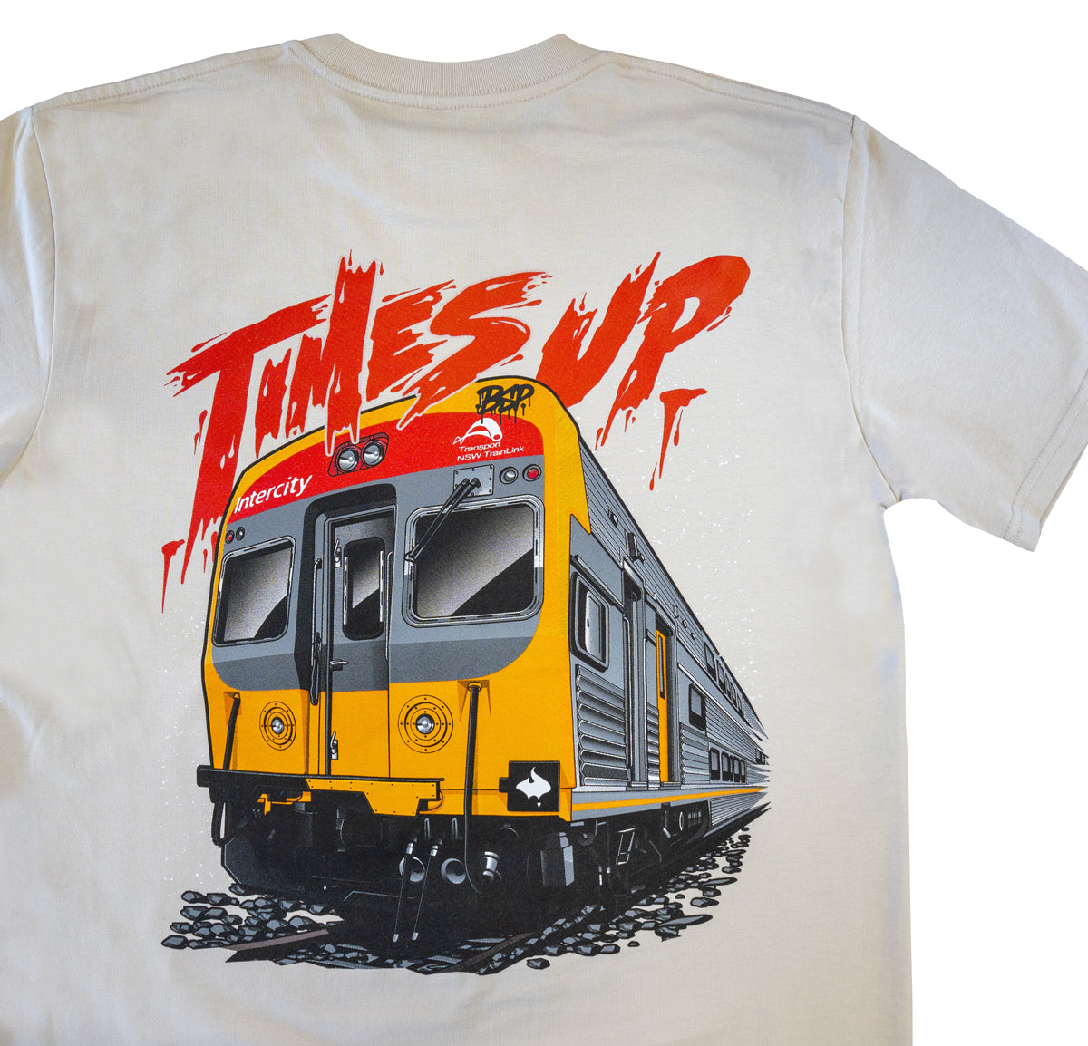 Times Up Tee - Bone
