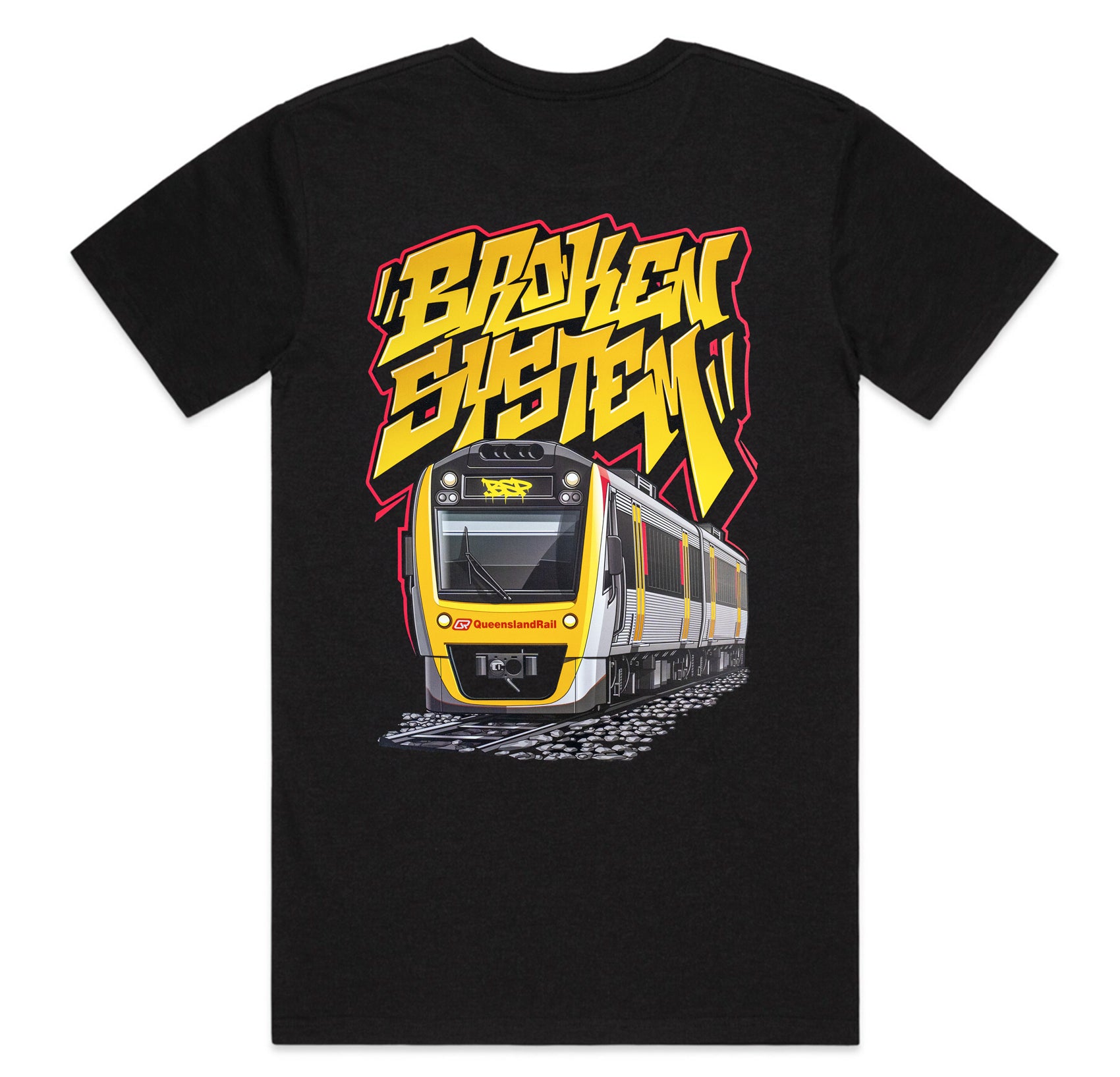 TRACKSIDE THRILLS TEE - BLACK