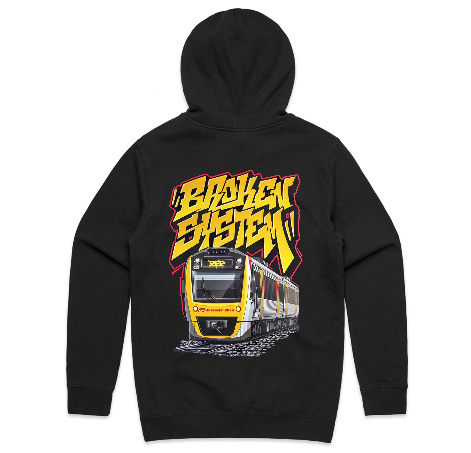 TRACKSIDE THRILLS HOODIE - BLACK