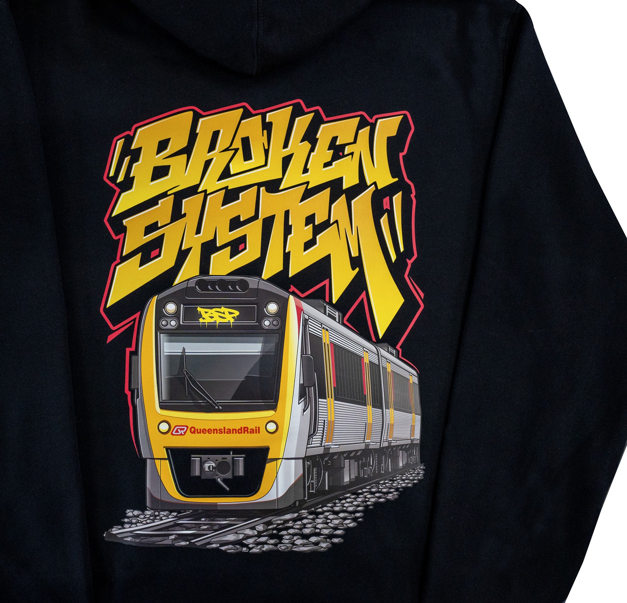 TRACKSIDE THRILLS HOODIE - BLACK