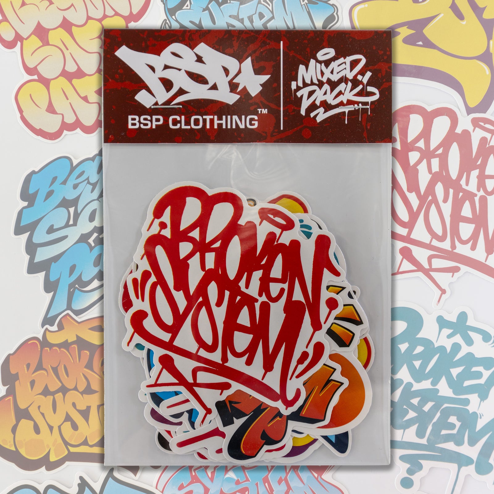 BSP Mixed Sticker Pack