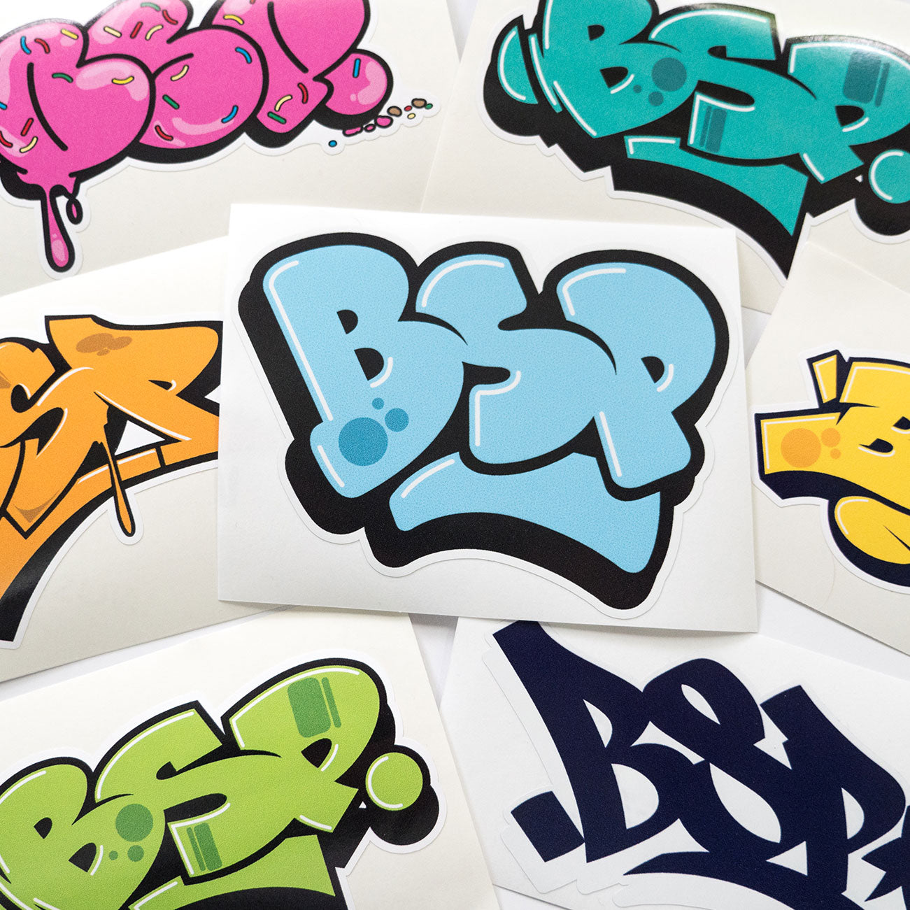 BSP Mixed Graffiti Stickers