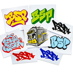 BSP Mixed Sticker Pack